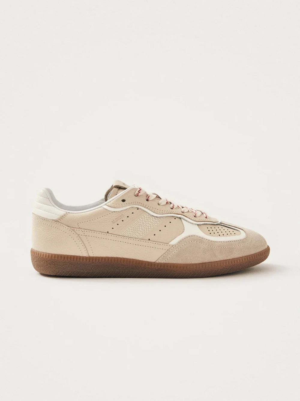 ALOHAS Women’s Tb.490 Rife Grain Cream Leather Sneakers. Size EU 38 / USA 7-7.5